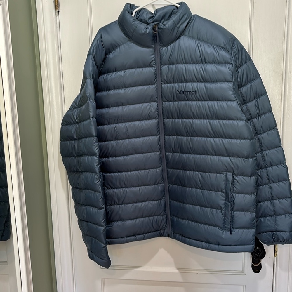 NWT Marmot Blue XXL Azos Puffer Jacket (Down Jacket)